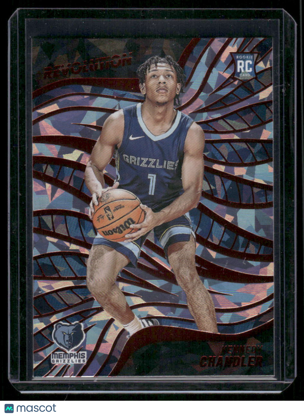 2022-23 Panini Revolution New Year Kennedy Chandler #129 RC Basketball