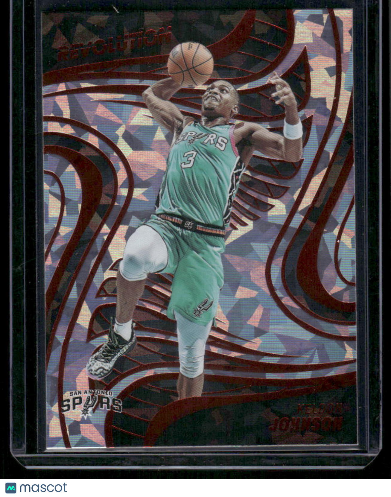 2022-23 Panini Revolution New Year Keldon Johnson #95 Basketball