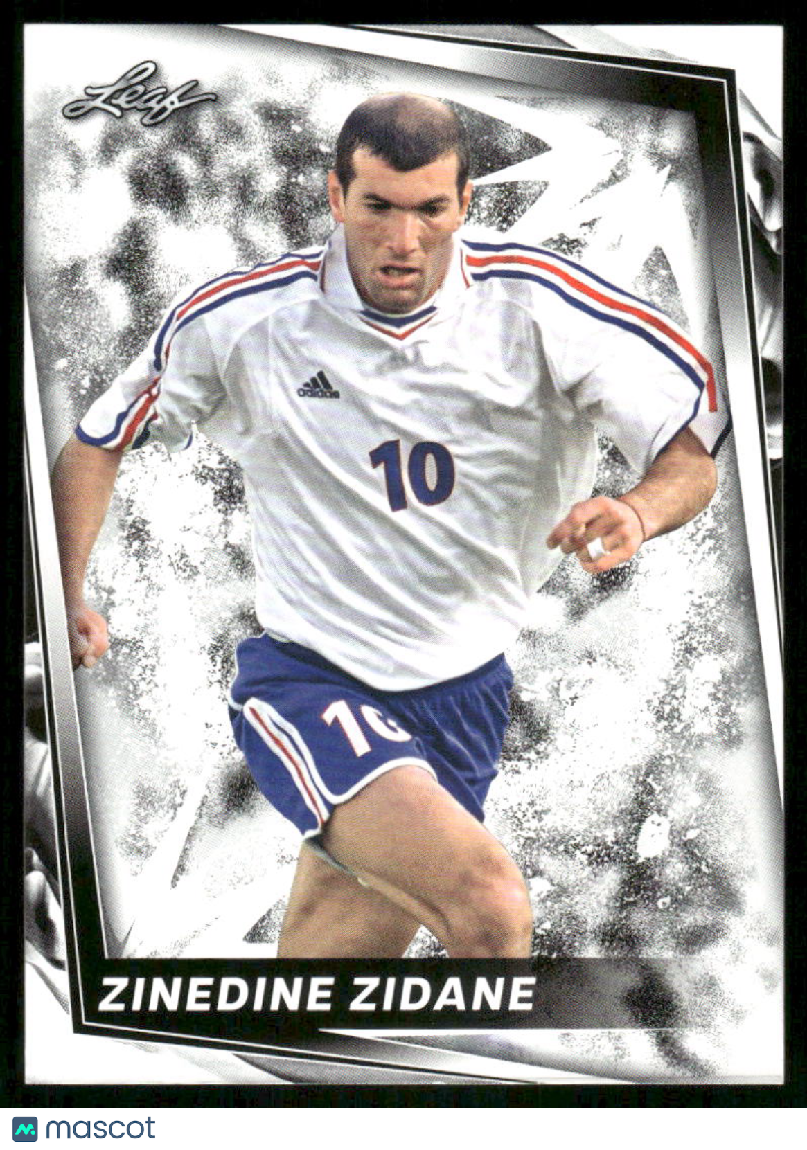 2024 Leaf Zinedine Zidane #9 Soccer