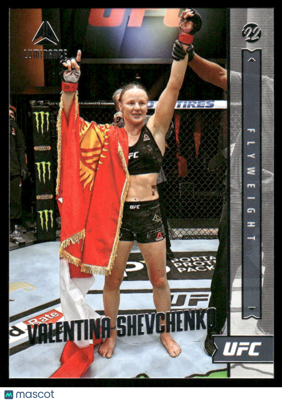 2022 Panini Luminance Valentina Shevchenko #151 Mixed Martial Arts (MMA)