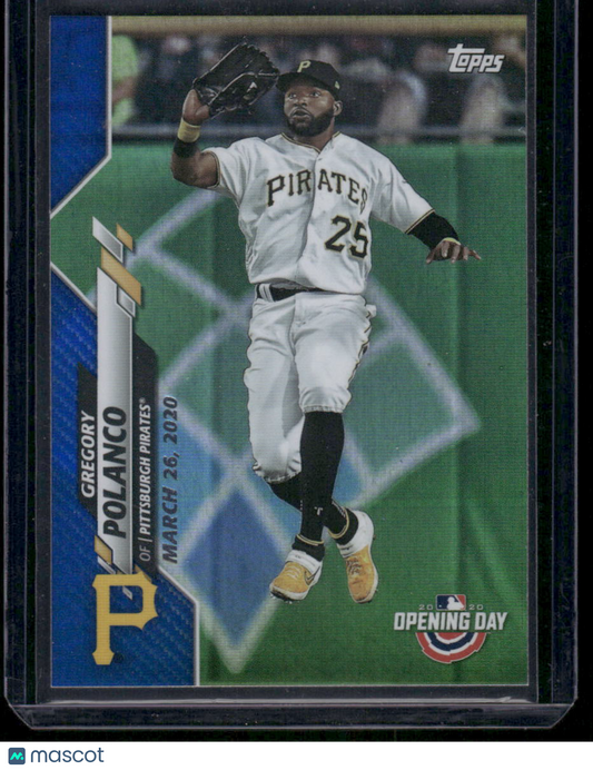2020 Topps Opening Day Gregory Polanco #137 Baseball