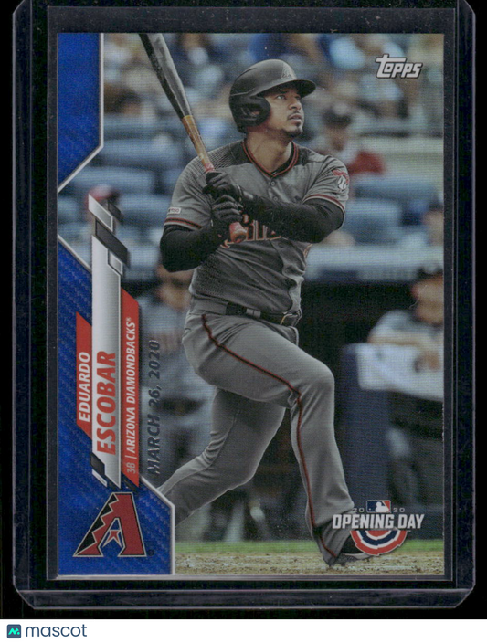 2020 Topps Opening Day Eduardo Escobar #95 Baseball