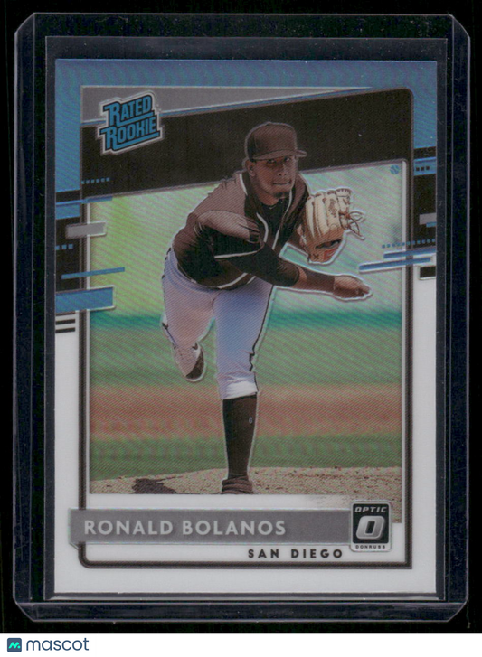 2020 Panini Donruss Optic Ronald Bolanos #84 Prizm Baseball