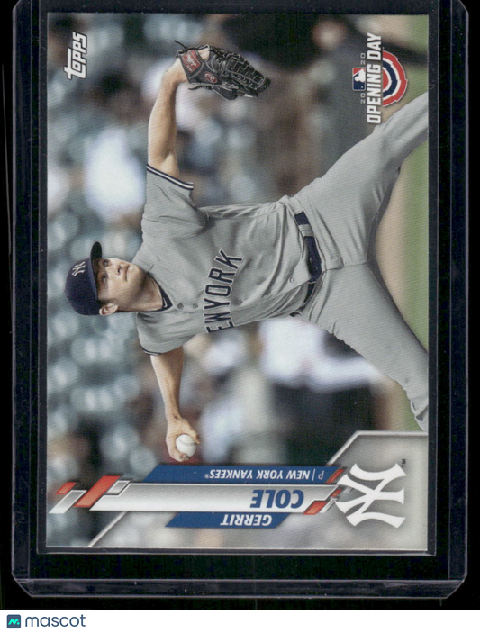 2020 Topps Opening Day Gerrit Cole #21 Baseball