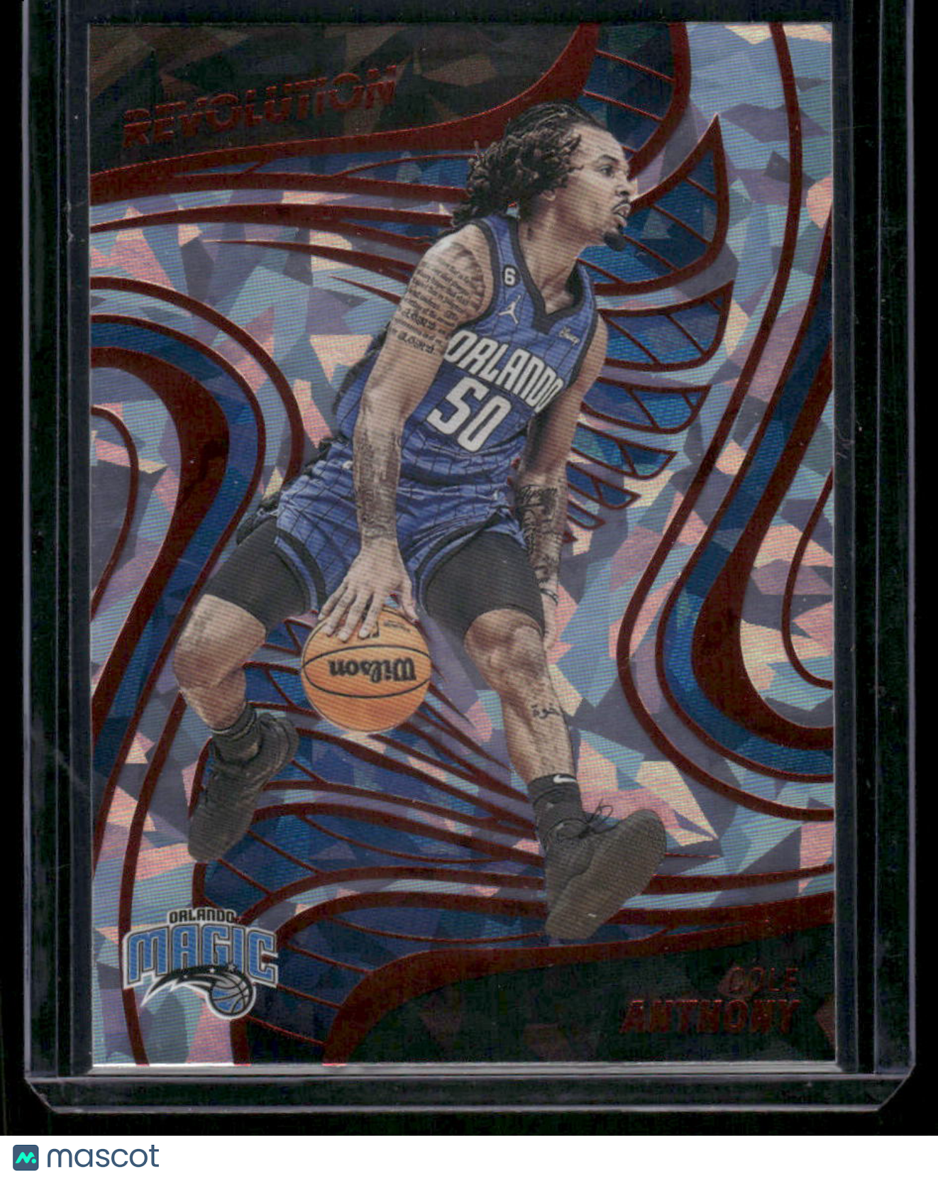 2022-23 Panini Revolution Basketball Cole Anthony #8 Astronaut / Basketball