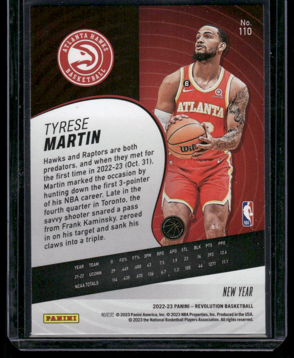 2022-23 Panini Revolution New Year Tyrese Martin #110 RC Basketball