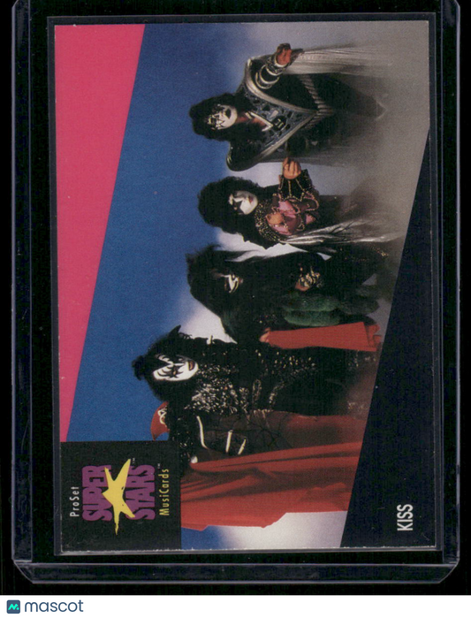 1991 Pro Set Super Stars MusiCards KISS #197