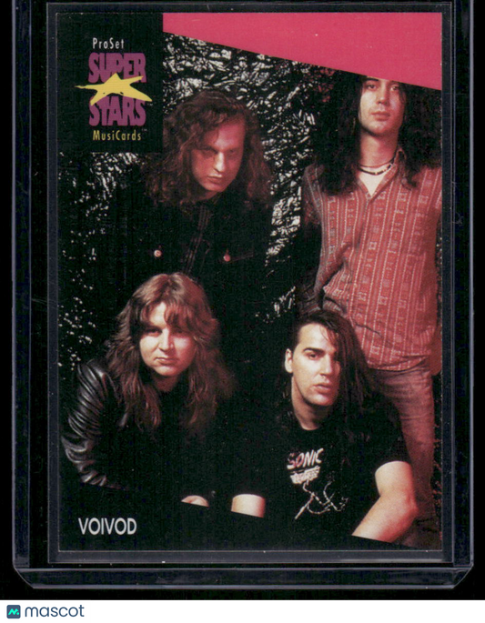 1991 Pro Set Super Stars MusiCards Voivod #244