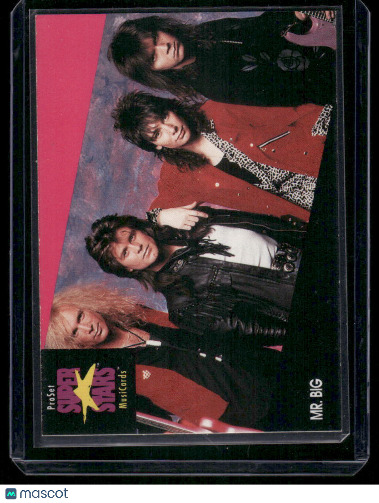 1991 Pro Set Super Stars MusiCards MR. BIG #211
