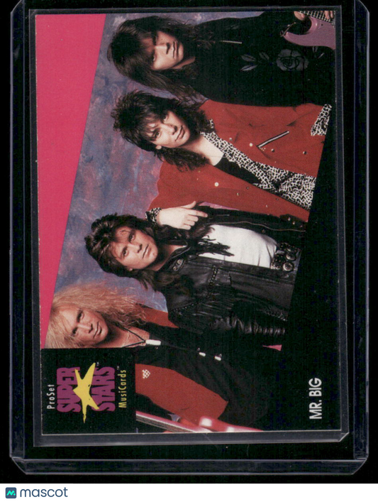 1991 Pro Set Super Stars MusiCards MR. BIG #211