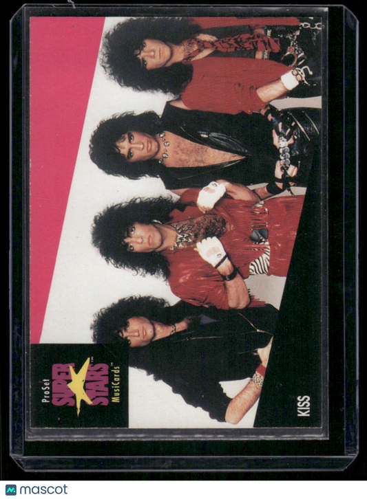 1991 Pro Set Super Stars MusiCards KISS #196