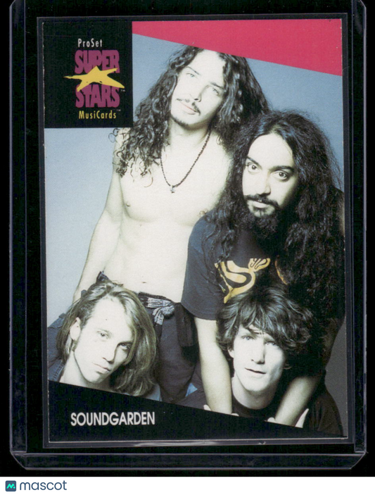 1991 Pro Set Super Stars MusiCards Soundgarden #238