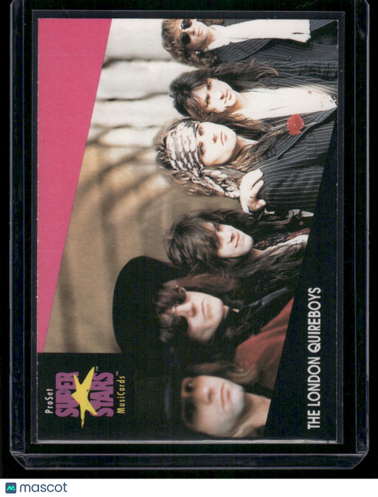 1991 Pro Set Super Stars MusiCards The London Quireboys #203