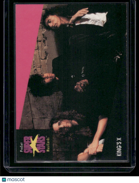 1991 Pro Set Super Stars MusiCards King's X #194
