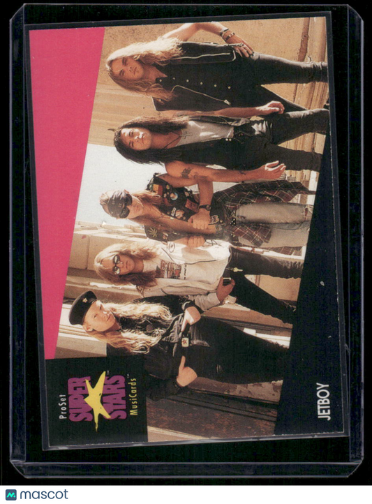 1991 Pro Set Super Stars MusiCards Jetboy #193