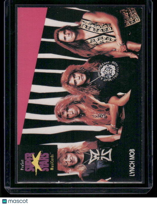 1991 Pro Set Super Stars MusiCards Lynch Mob #205