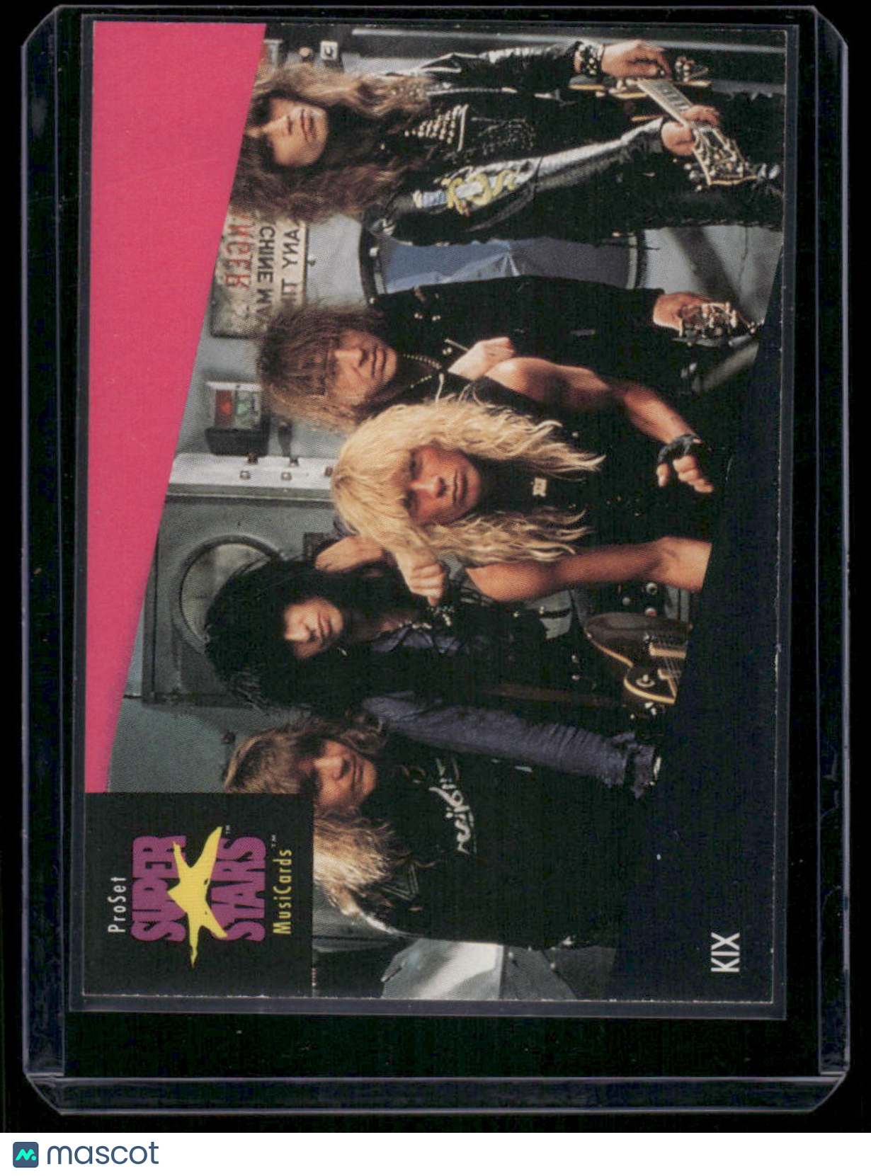1991 Pro Set Super Stars MusiCards Kix #198