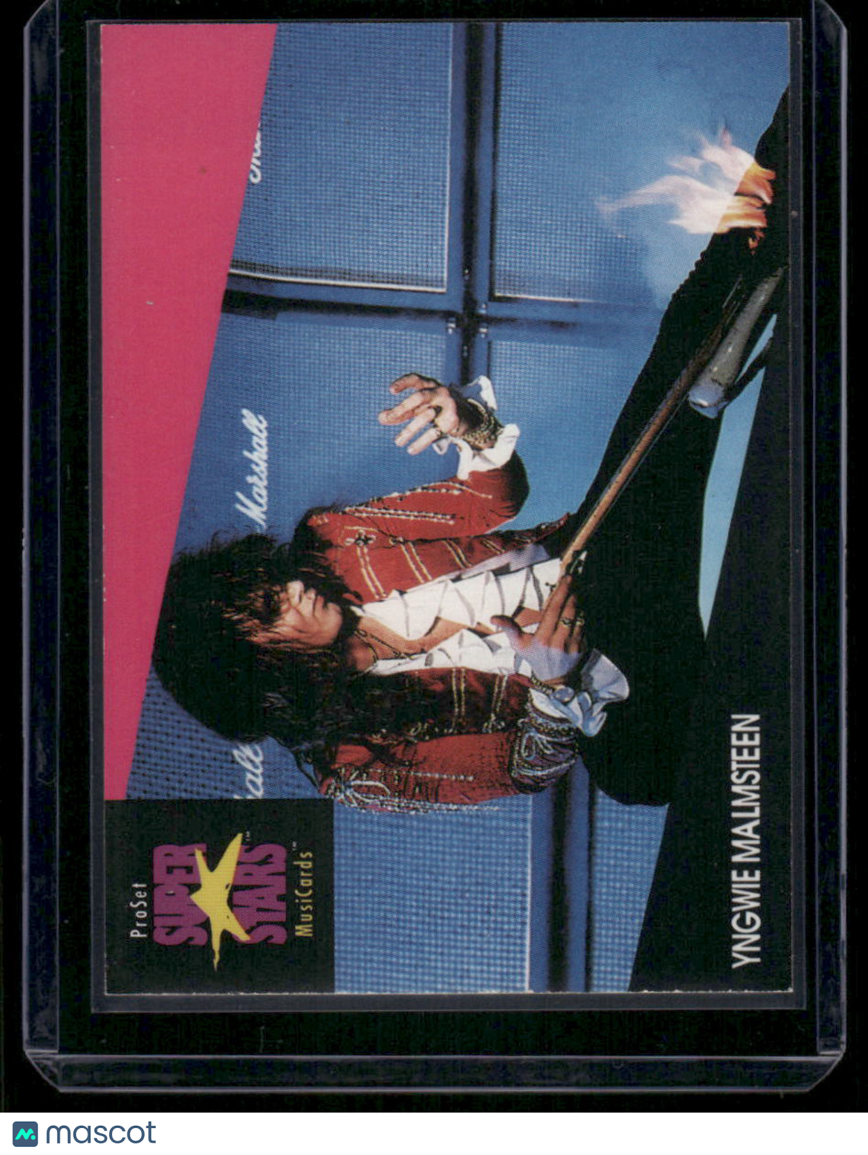 1991 Pro Set Super Stars MusiCards Yngwie Malmsteen #206
