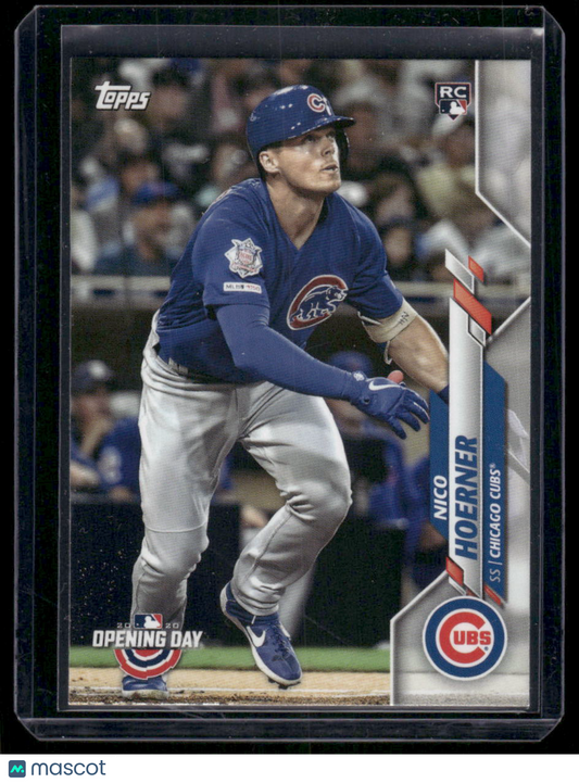 2020 Topps Opening Day Nico Hoerner #12 RC Baseball