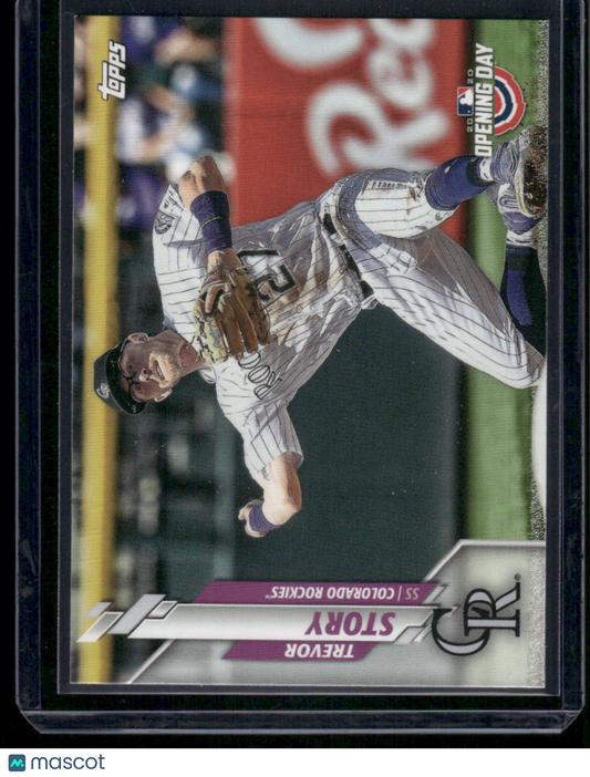 2020 Topps Opening Day Trevor Story #109 / Baseball