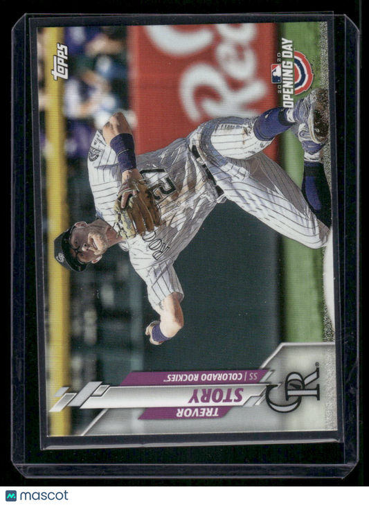 2019 Topps Opening Day Trevor Story #109 Baseball
