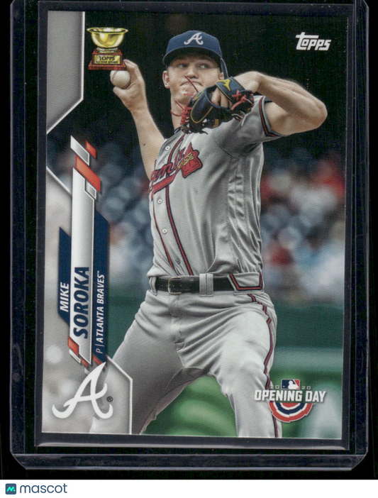 2020 Topps Opening Day Mike Soroka #56 Baseball