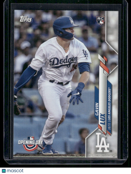 2020 Topps Opening Day Gavin Lux #70 RC Baseball