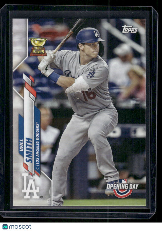 2020 Topps Opening Day Will Smith #150 Baseball
