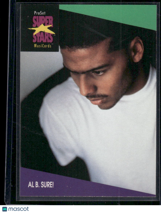1991 Pro Set Super Stars MusiCards Al B. Sure! #108