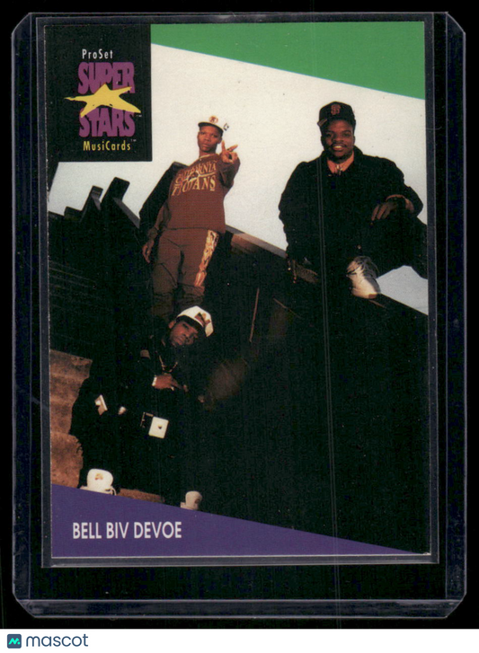 1991 Pro Set Super Stars MusiCards Bell Biv DeVoe #109