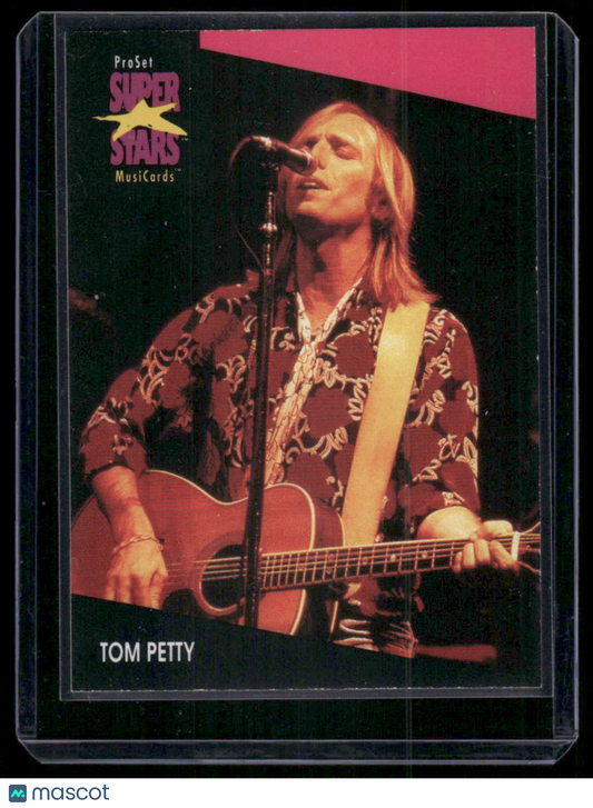 1991 Pro Set Super Stars MusiCards Tom Petty #217