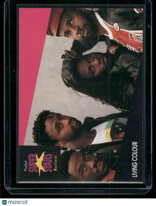 1991 Pro Set Super Stars MusiCards Living Colour #201