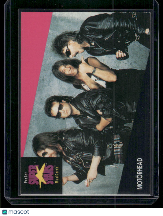 1991 Pro Set Super Stars MusiCards Motörhead #210