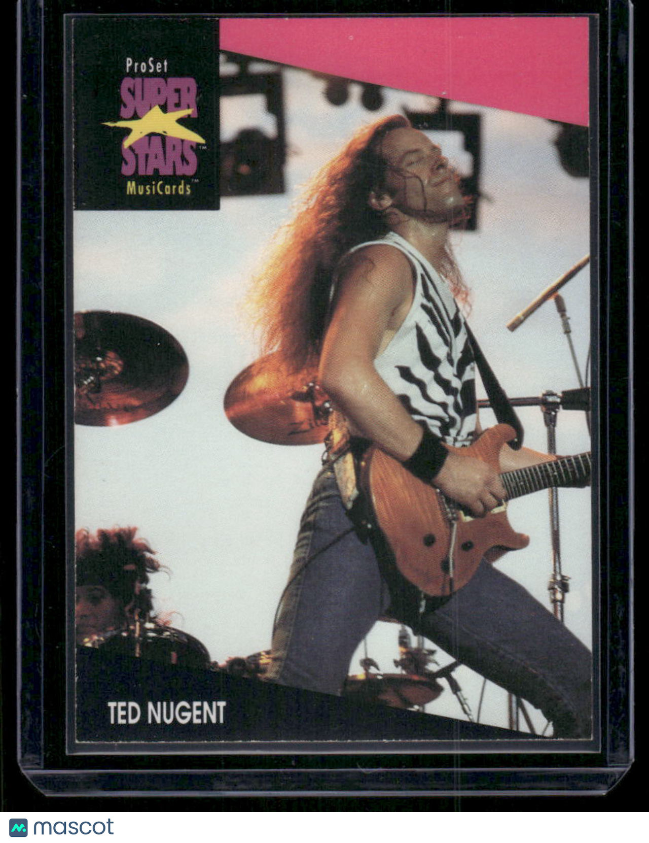 1991 Pro Set Super Stars MusiCards Ted Nugent #213