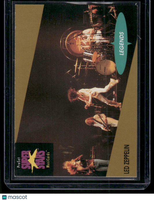 1991 Pro Set Super Stars MusiCards Led Zeppelin #25