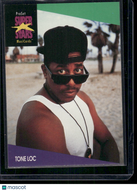 1991 Pro Set Super Stars MusiCards Tone Loc #138