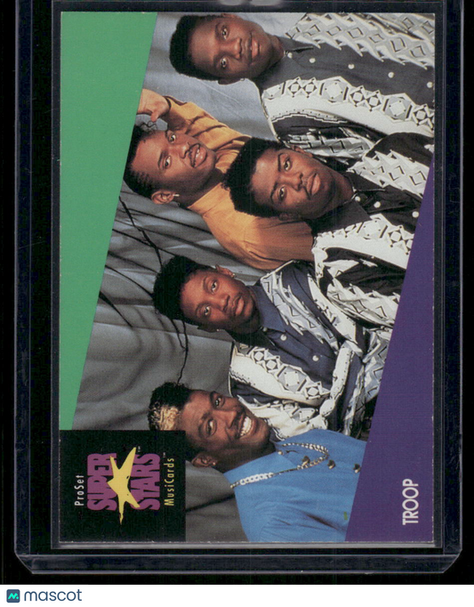 1991 Pro Set Super Stars MusiCards Troop #139