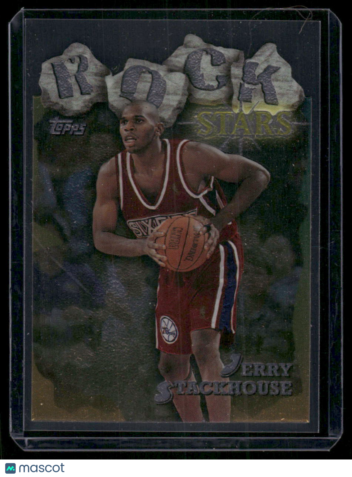 1997 Topps Rock Stars Jerry Stackhouse #RS2 Basketball