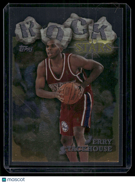 1997 Topps Rock Stars Jerry Stackhouse #RS2 Basketball
