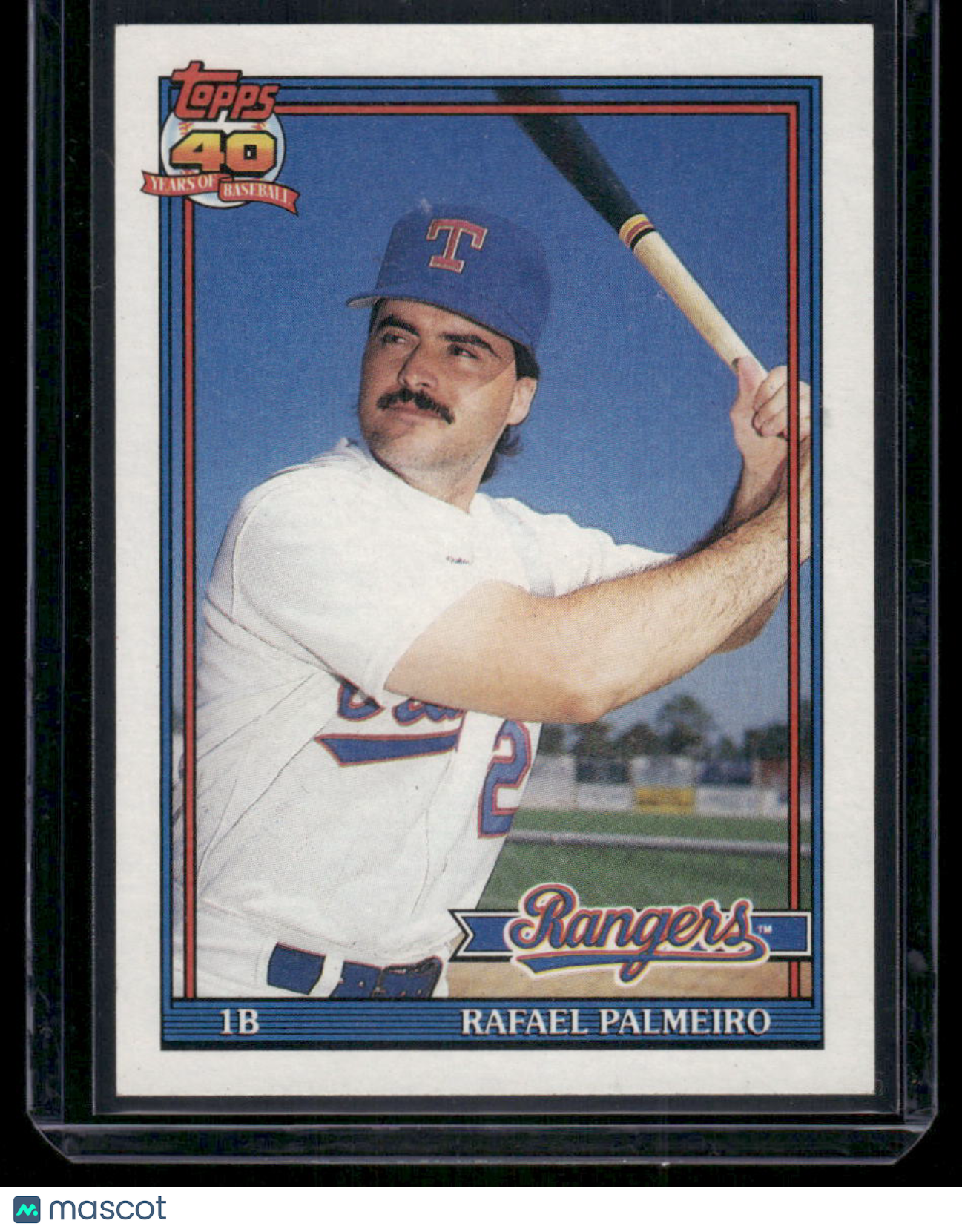 1991 Topps Rafael Palmeiro #295 Baseball