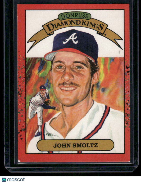 1989 Donruss Diamond Kings John Smoltz #8 Baseball