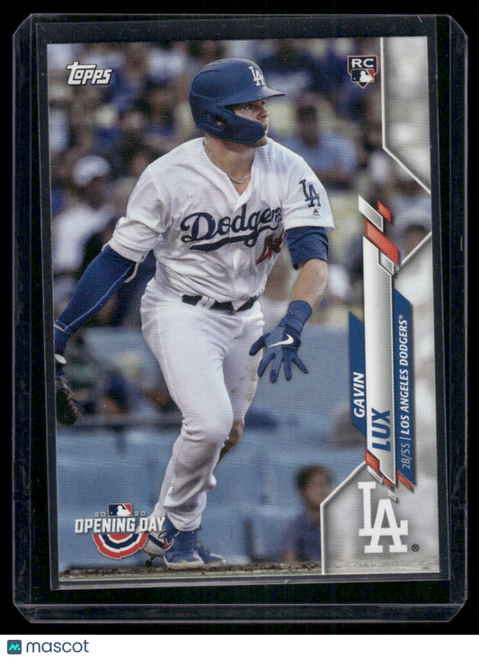 2020 Topps Opening Day Gavin Lux #70 / RC Baseball