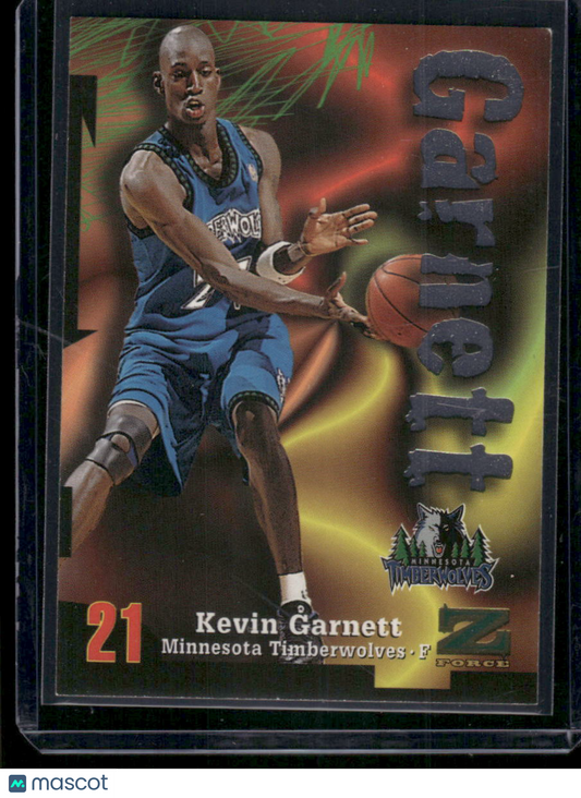 1997-98 SkyBox Z-Force Kevin Garnett #21 Basketball
