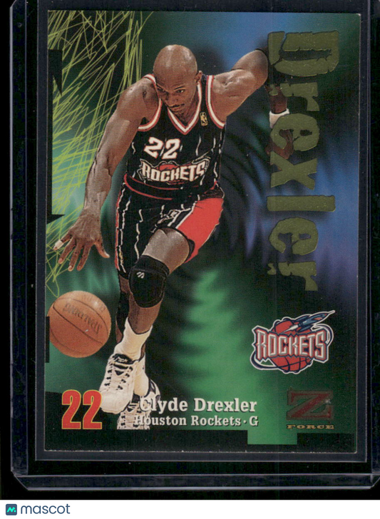 1997-98 Z-Force Clyde Drexler #22 Basketball
