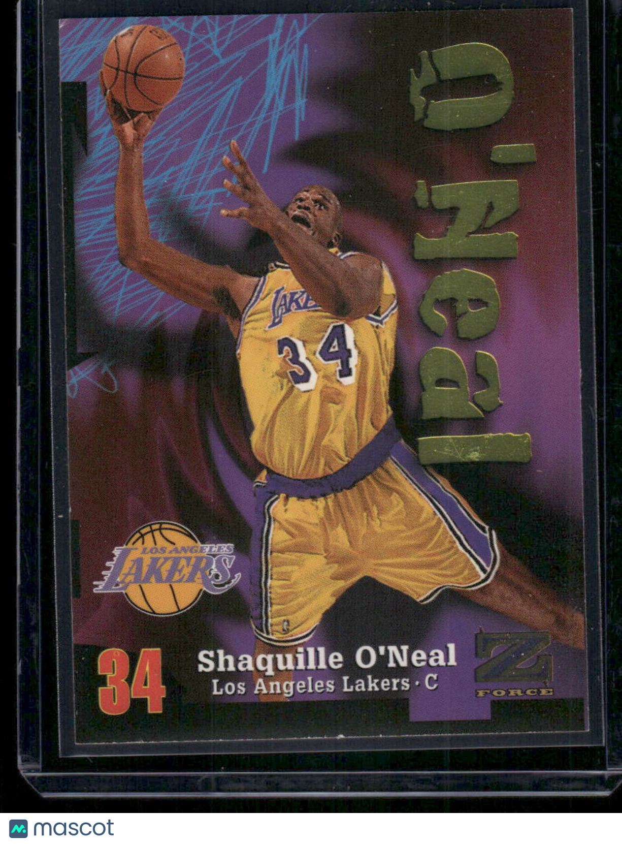 1997-98 SkyBox Z-Force Shaquille O'Neal #34 Basketball
