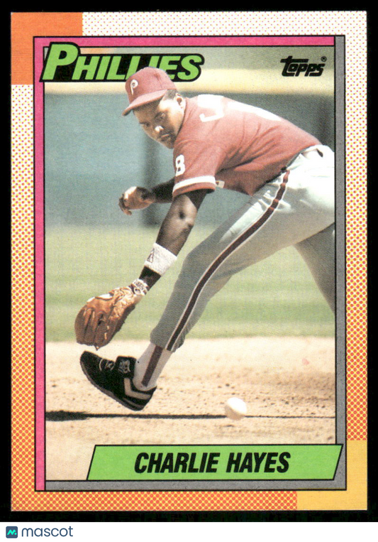 1990 Topps Charlie Hayes #577T Baseball