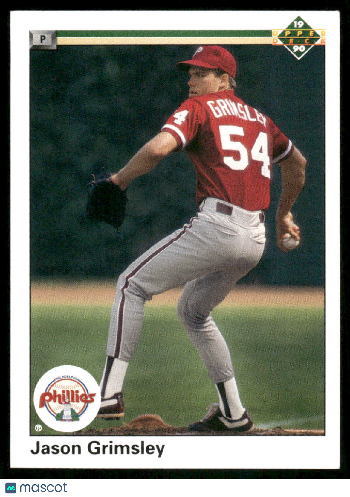 1990 Upper Deck Jason Grimsley #27 Baseball
