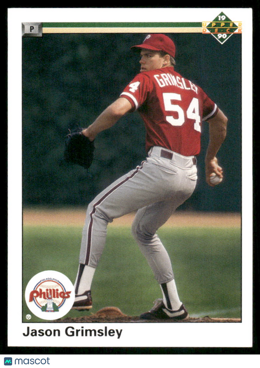 1990 Upper Deck Jason Grimsley #27 Baseball