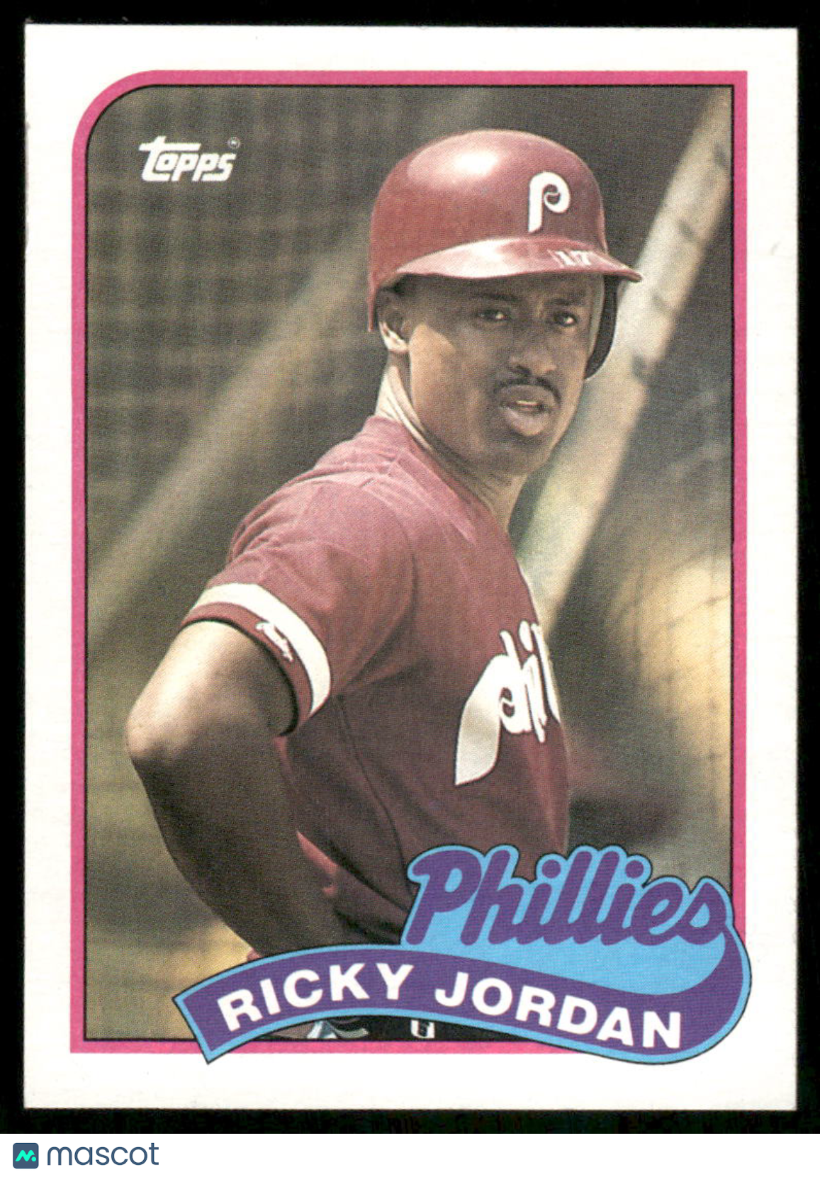 1989 Topps Ricky Jordan #358 Baseball