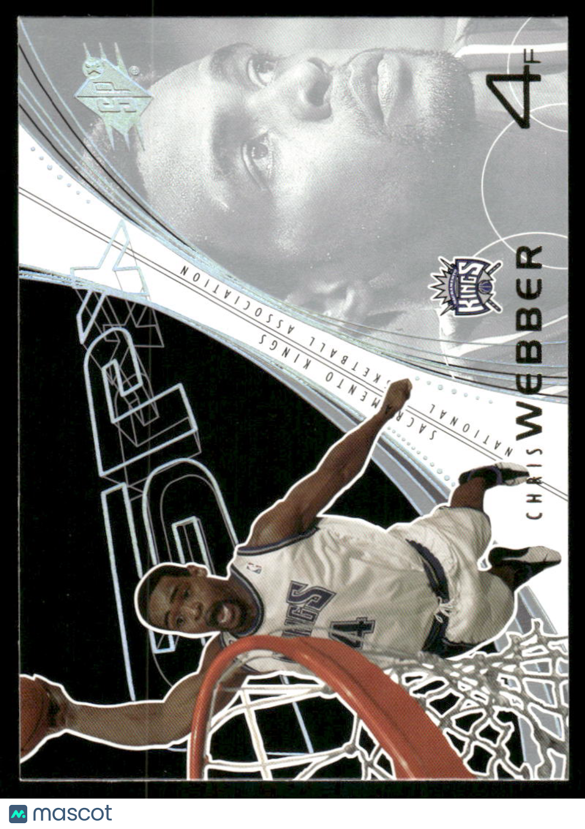 2002-03 Upper Deck NBA Chris Webber #70 Basketball